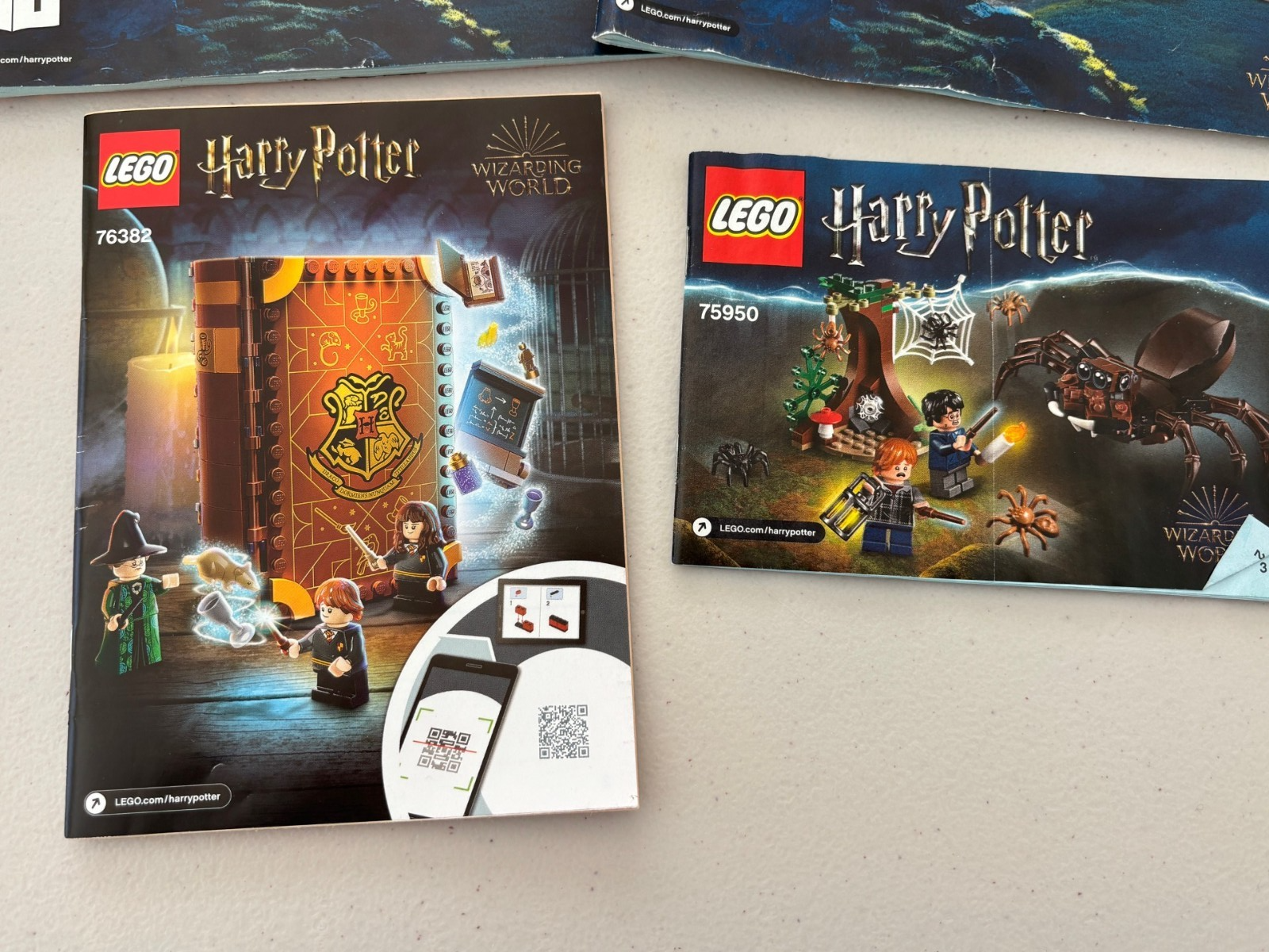 LEGO HARRY POTTER  INSTRUCTION BOOK BOOKLETS MANUALS ONLY 75955 75953 75969 (B)