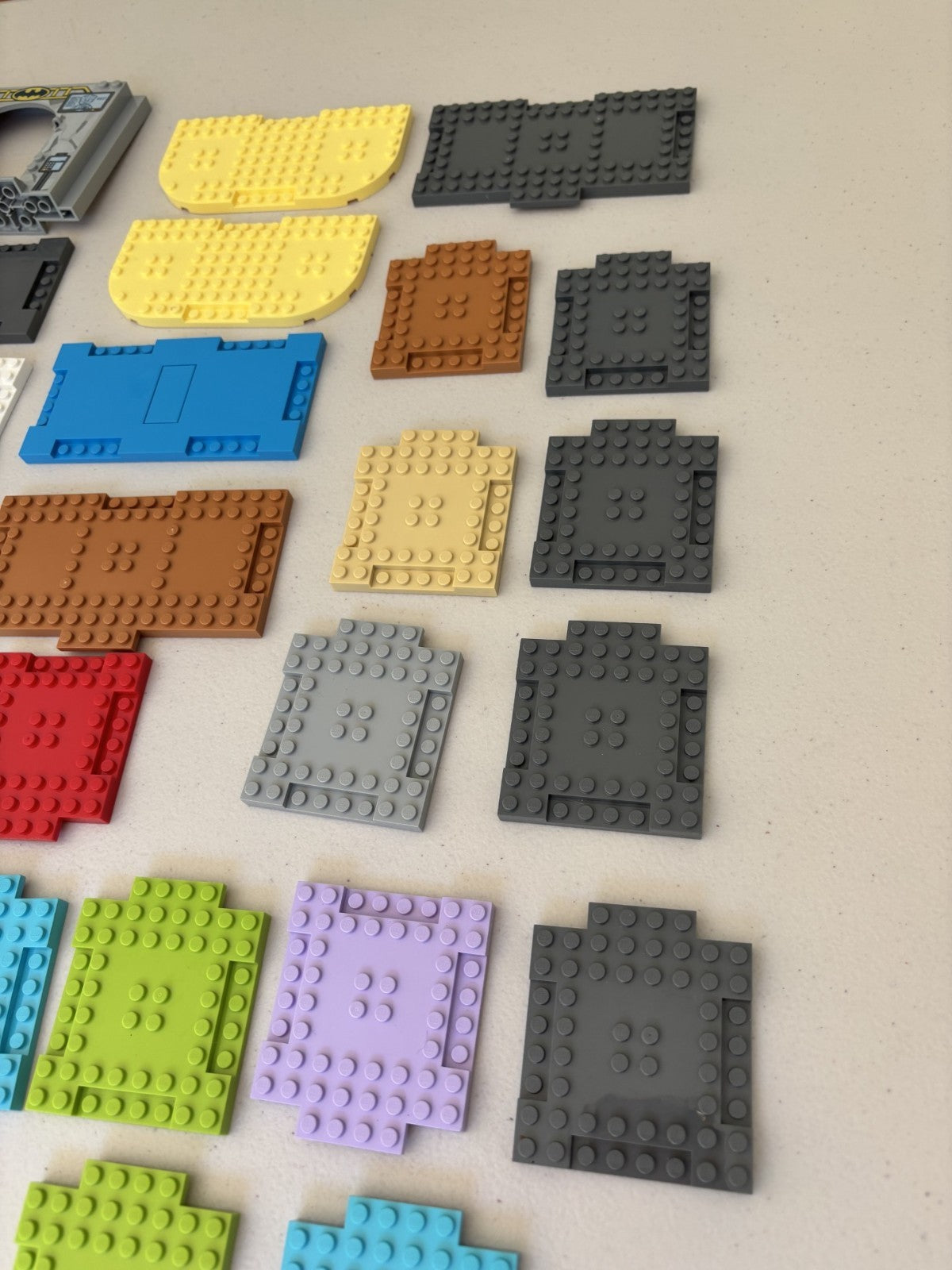 LEGO Lot 30 Interconnecting 18922 15624 71772 8x16 8x8 Plate Extension Recesses