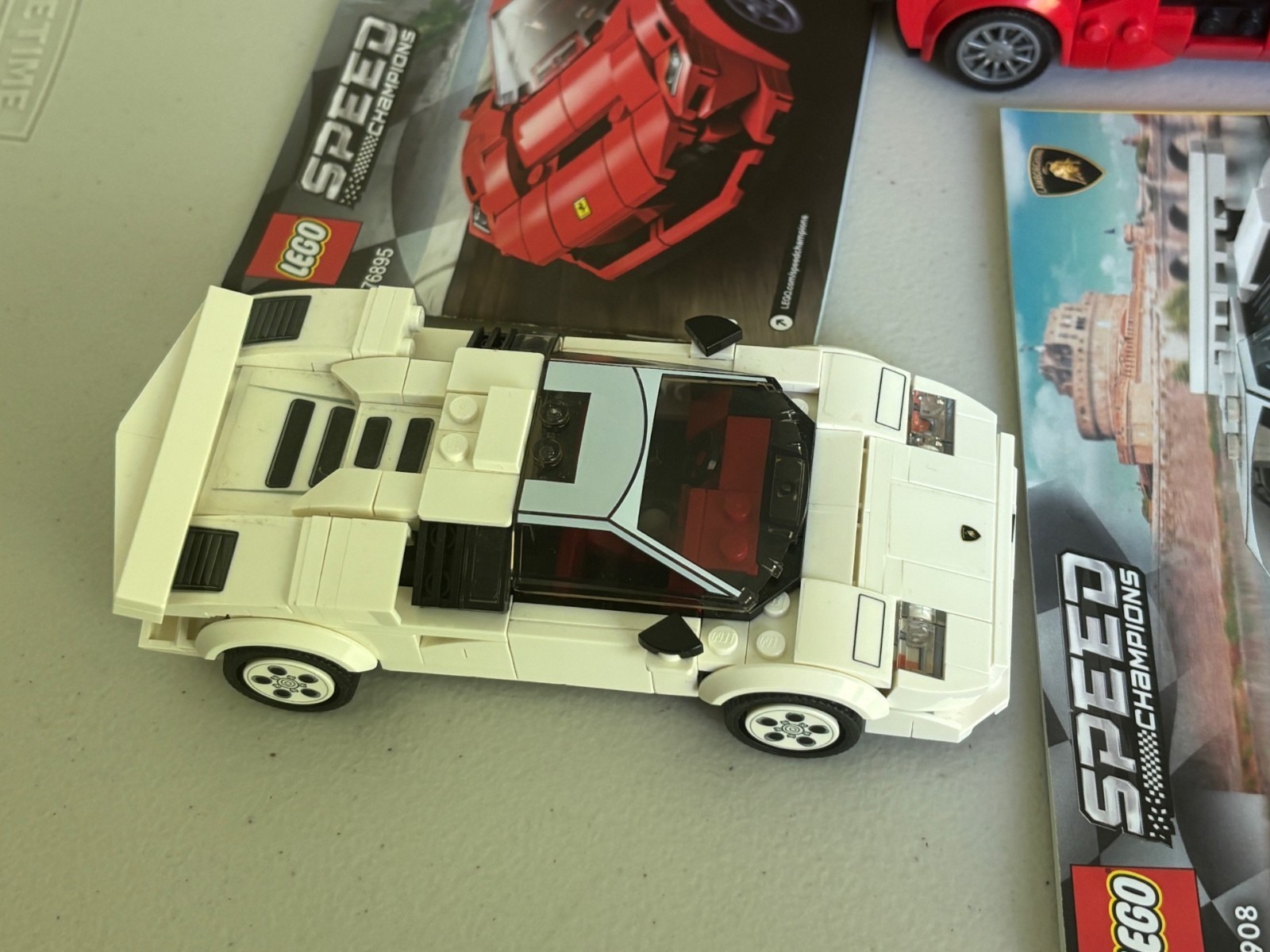 LEGO Lot Cars SPEED CHAMPIONS FERRARI LAMBORGHINI Vehicle comes as shown (Lot E)