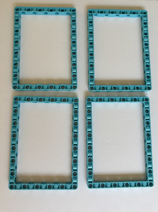 LEGO Lot of 4 Technic Large 'O' Open Frame 11x15 (39790, Liftarm)