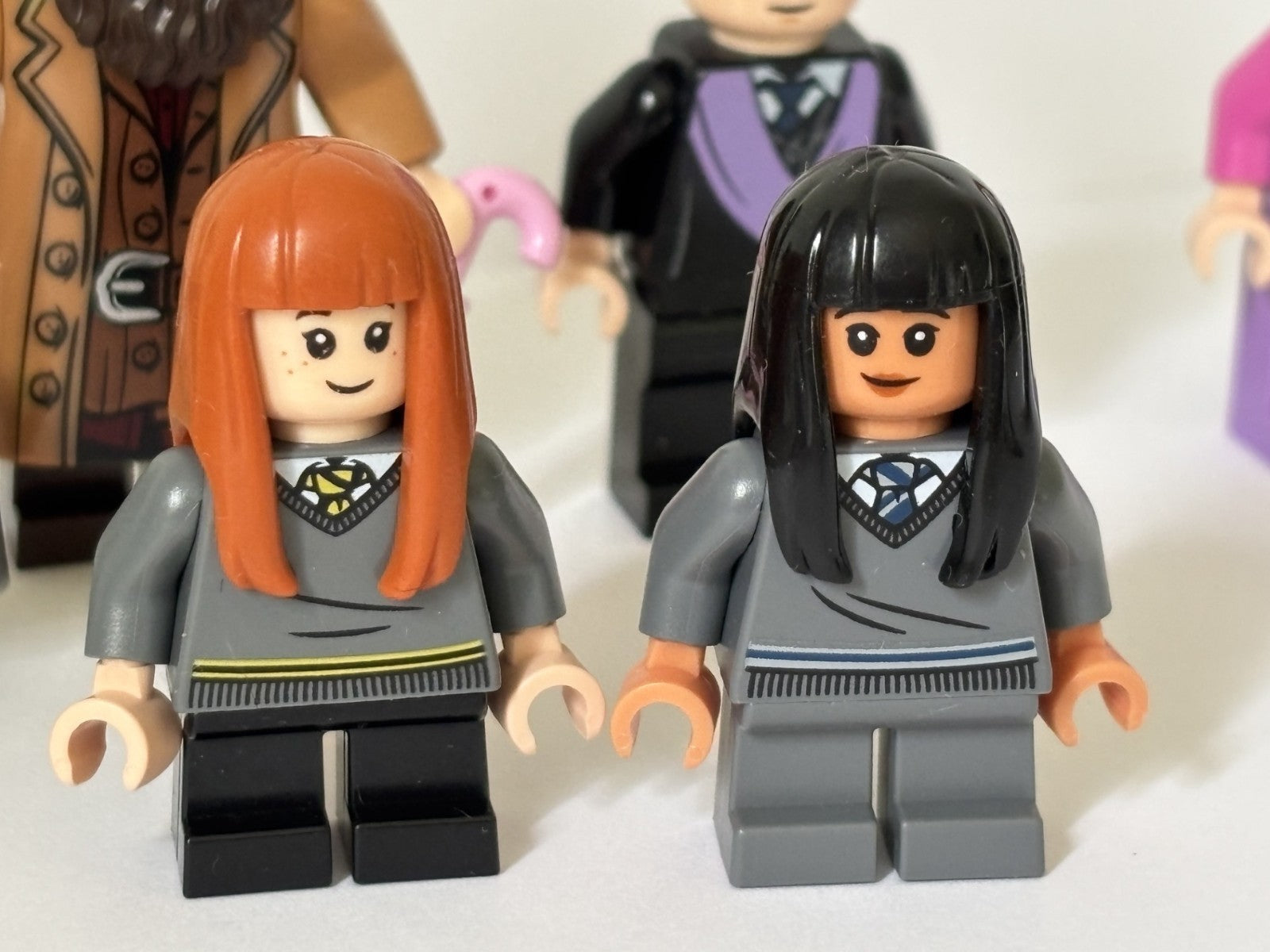 LEGO Harry Potter Minifigure Lot of 10 w/ Accessories Sorting Hat Golden Harry