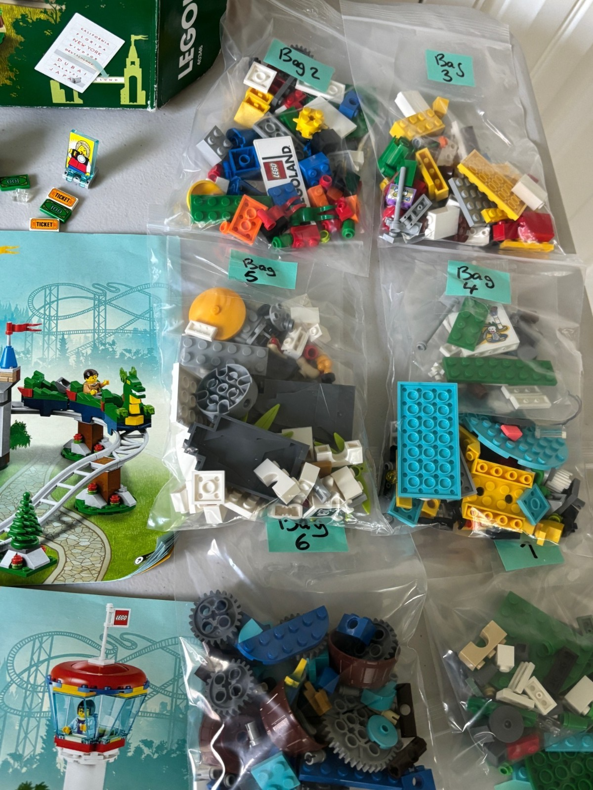 LEGO 40346 LEGOLAND Park 2019 EXCLUSIVE 100% Complete W/Box & All Books