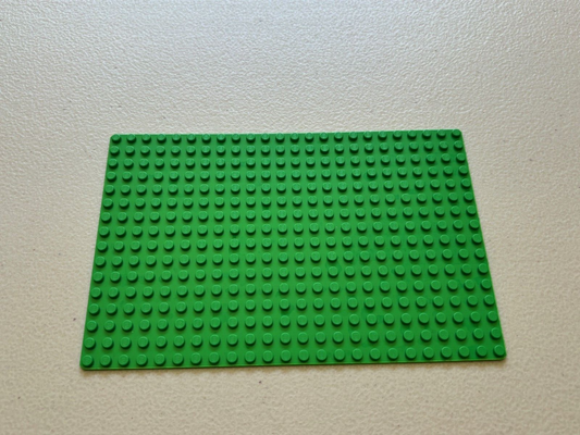 Lego 3334 Rectangle Base Plate Bright Green 16 x 24 Studs