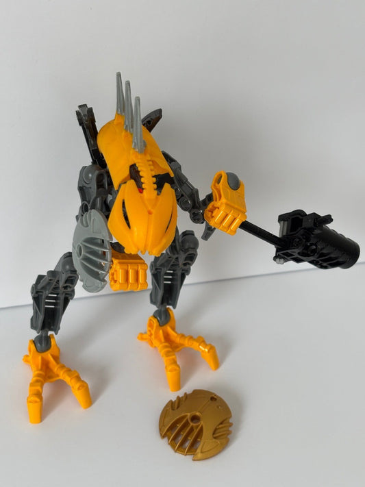 LEGO BIONICLE Stars Rahkshi Parts 7138 Incomplete. Built as shown in pics.