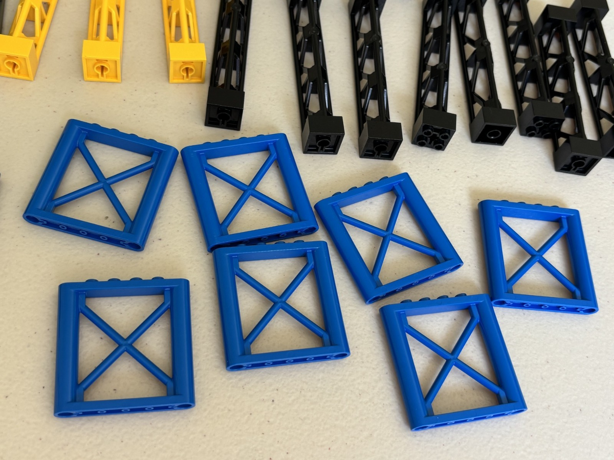LEGO Lot of 52 Support Girders Columns Triangular etc (C)