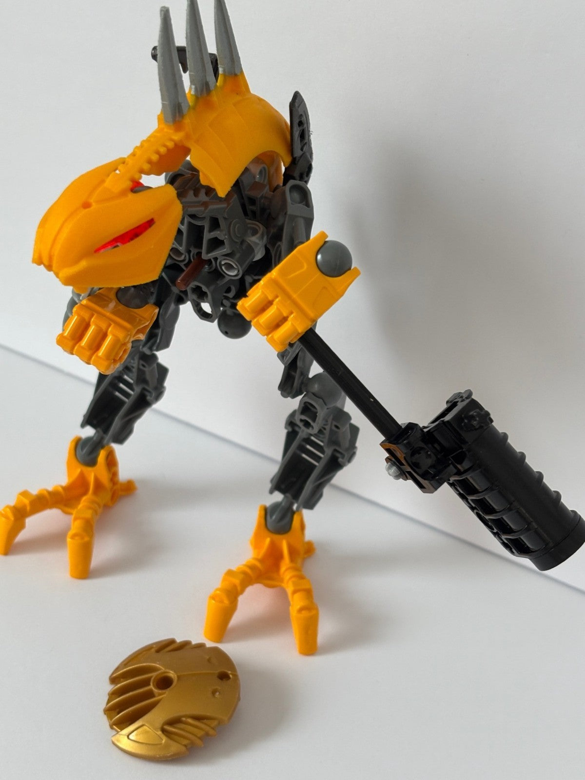 LEGO BIONICLE Stars Rahkshi Parts 7138 Incomplete. Built as shown in pics.