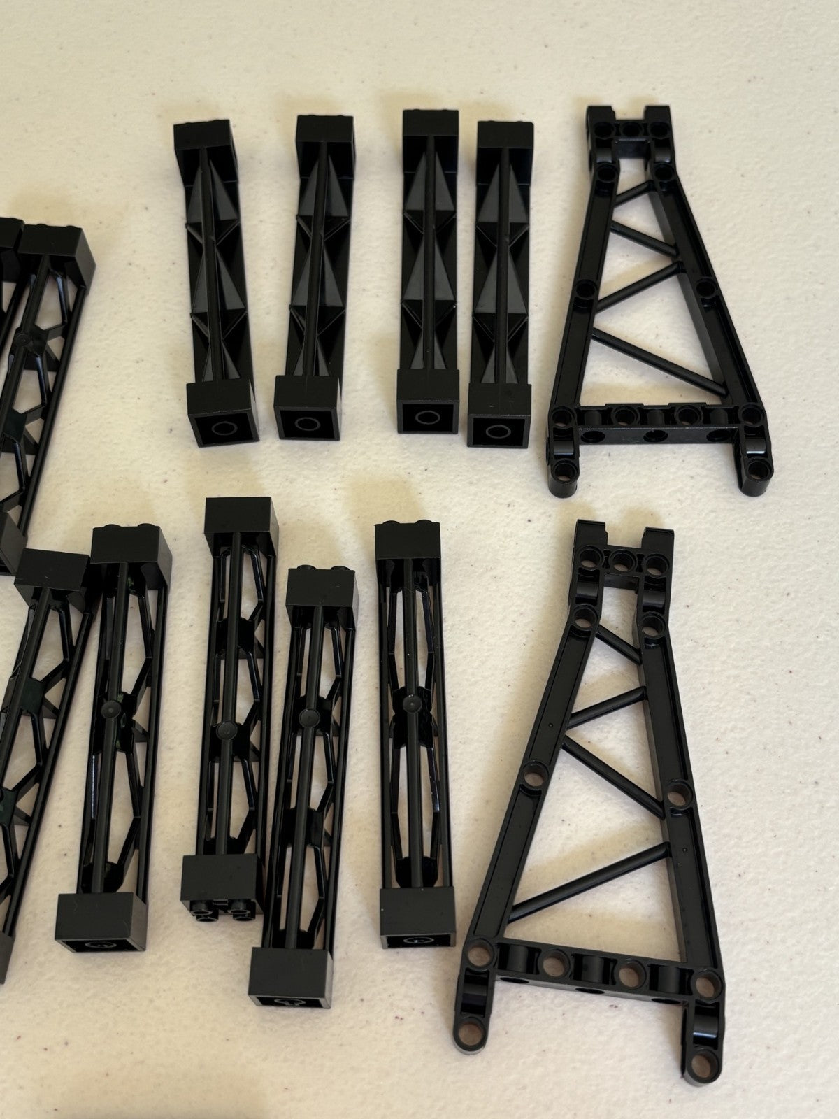 LEGO Lot of 52 Support Girders Columns Triangular etc (C)