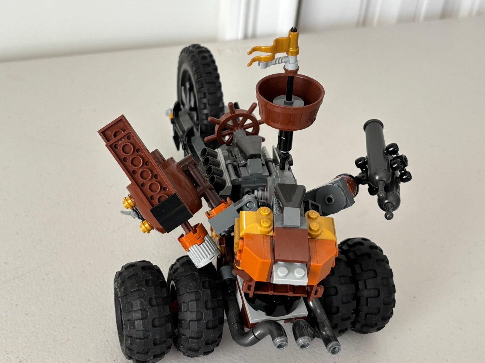 LEGO The LEGO Movie 2 MetalBeard's Heavy Metal Motor Trike 70834 Incomplete