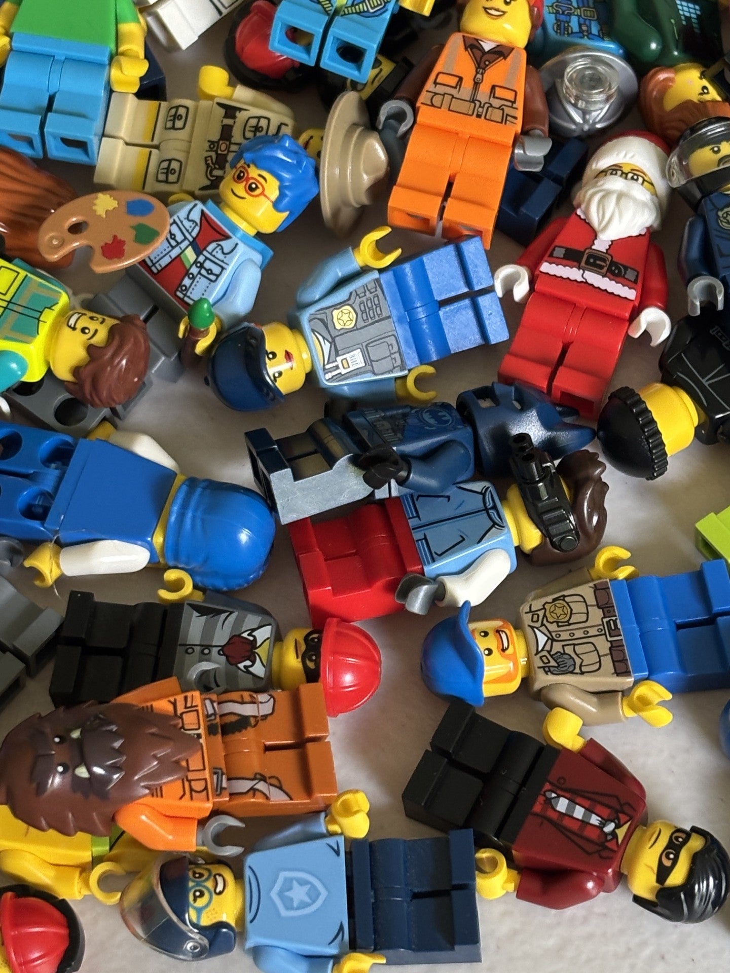 LEGO MINIFIGURE Bulk Surprise Random Lot of 10 MINIFIGURES GREAT!!